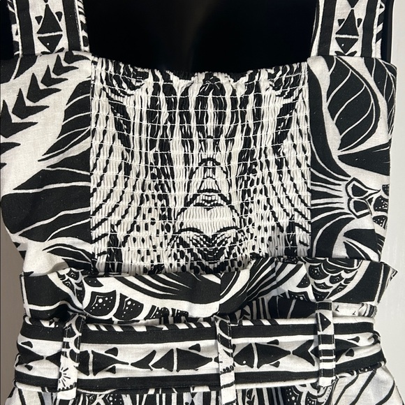 Farm Rio Black and White XS Romper - Picture 5 of 11